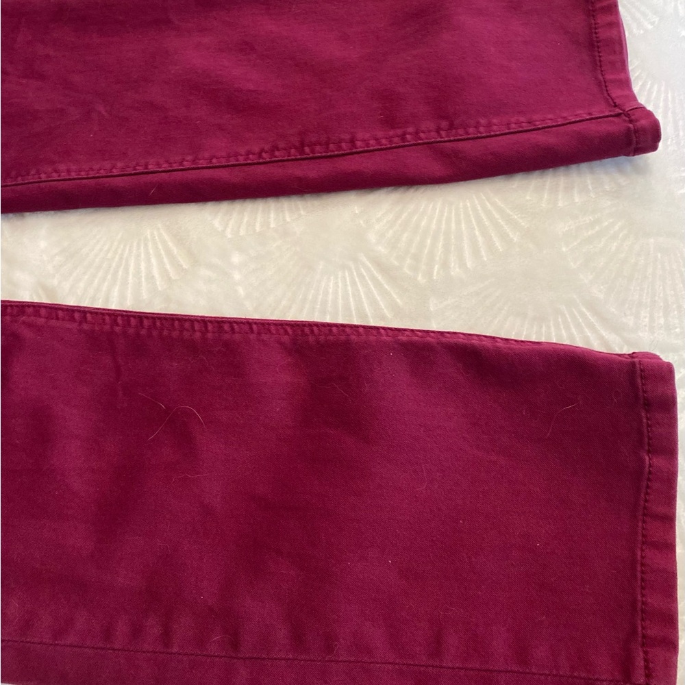 Liverpool Jeans, Sadie’s Straight wine color size 10 inseam 30” - Picture 6 of 6